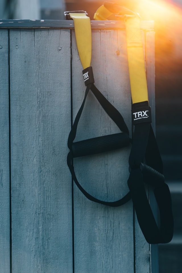 Sangle TRX pour cours de sport à domicile