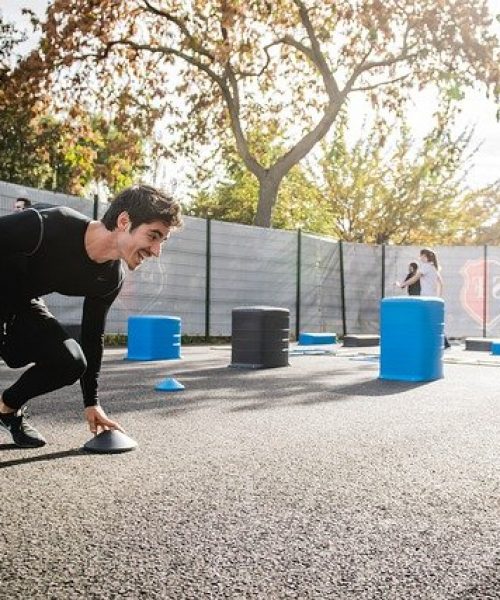 Sport en entreprise en exterieur`